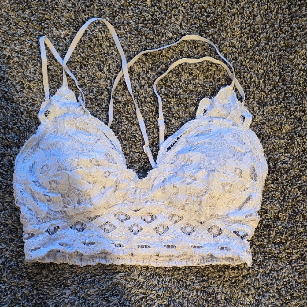 Anemone Delicate White Lace Top